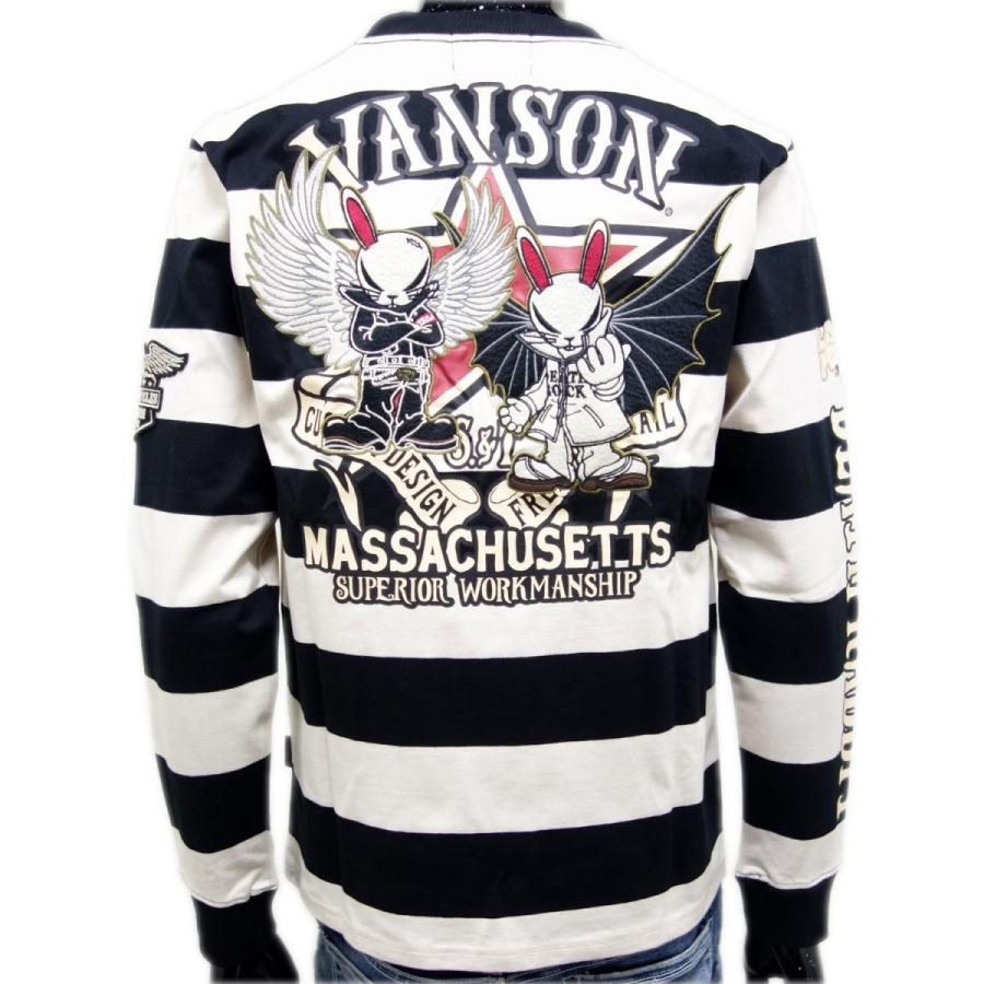 バンソン 武装戦線 コラボ 長袖tシャツ メンズ ボーダー Crv 929 Crv 929 Bor 和柄とアメカジバイカーのj Field 通販 Yahoo ショッピング