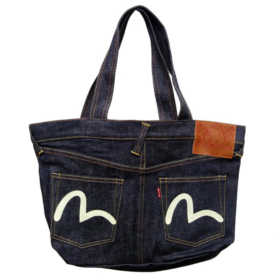 全ての Evisu エヴィス エビス デニム トートバッグ メンズ 白カモメ Ebd 0038id レビューで送料無料 Off Field Com