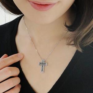 K18WG ゴールド ダイヤモンド ダイヤ ネックレス ペンダント クロス 十字架 6WAY ブラックダイヤモンド FYP0001 |  | 03