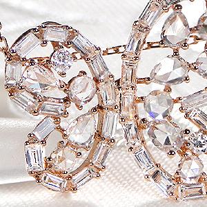 K18YG/WG/PG 1.5ct バタフライ ダイヤモンドペンダント レディース ネックレス ダイヤモンドネックレス 18k ゴールド |  | 03