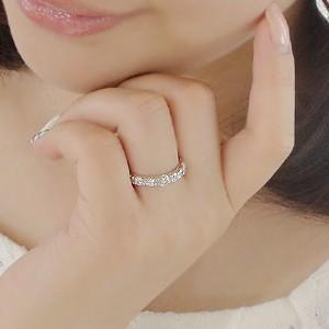 pt900 「1.0ct」 ダイヤモンド エタニティリング ジュエリー 指輪 プラチナ エタニティ 4月誕生石 ダイヤモンドリング FYR0021の画像
