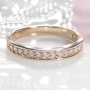 13号❤️K18PG ピンクゴールド H&C ダイヤモンド エタニティ リング 13号❤️K18PG ピンクゴールド H&C ダイヤモンド エタニティ リング 13