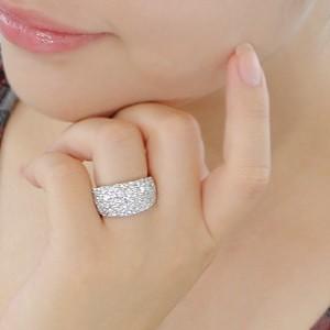 pt900 プラチナ ダイヤモンド ダイヤ 指輪 リング パヴェ SIクラス