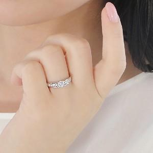 pt950 プラチナ ダイヤモンド ダイヤ 指輪 リング 一粒石 豪華 SI 