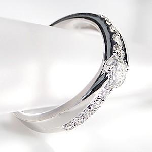 pt900 プラチナ ダイヤモンド ダイヤ 指輪 リング 大粒 Goodカット 一