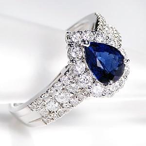 pt900 プラチナ ダイヤモンド ダイヤ カラーストーン サファイア