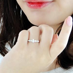 Pt900天然ダイヤモンド★お星様のミル打ちペアシェイプリング pt900 プラチナ ダイヤモンド ダイヤ 指輪 リング 大粒 ペア