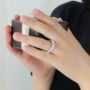 pt950 プラチナ ダイヤモンド ダイヤ 指輪 リング フルエタニティ エタニティ Gカラー SIクラス Excellentカット 最高級 3.3〜4.0ct 豪華 大粒 FYR0326 |  | 02