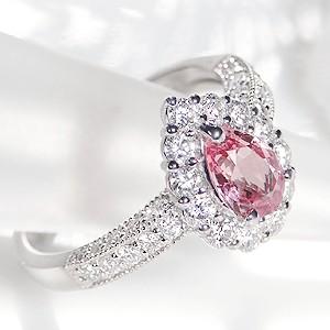 pt900 プラチナ ダイヤモンド ダイヤ 指輪 リング カラーストーン  