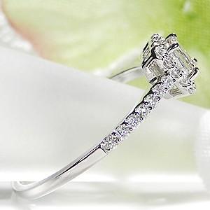 Pt900 カレカット ダイヤモンド リング 0.45ctUP : ジュエリー Pt900 カレカット ダイヤモンド リング 0.45ctUP : ジュエリー