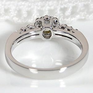 Pt900 0.40ctUP フラワー ダイヤモンド リング |  | 04