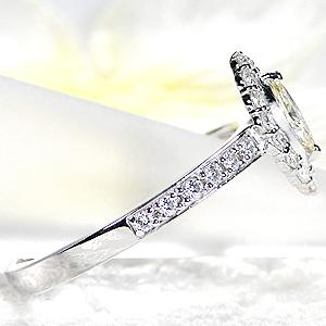 Pt900 マーキスダイヤモンド リング 0.44ctUP ジュエリー レディース 指輪 リング プラチナ ダイヤ プラチナ900 マーキス ダイアの画像