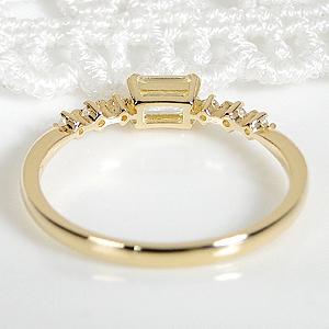 K18YG/PG/WG 0.35ctUP バゲットダイヤモンド リング VLY-SIクラス ジュエリー レディース 指輪 ダイヤ バケットカットの画像