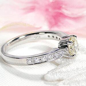 Pt900 0.85ctUP ダイヤモンド リング ファッション 指輪 0.7ct 0.15ct 