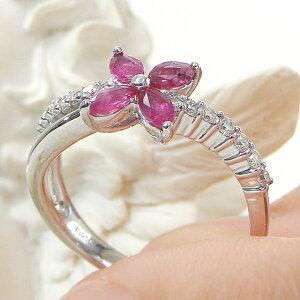 Pt900 ルビー サファイア ダイヤモンド リング 指輪 プラチナ 豪華  