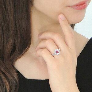 Pt900 ルビー ダイヤモンド リング 指輪 プラチナ 婚約 ダイヤ ダイア