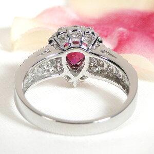 Pt900 ルビーダイヤリング Ruby Pt900ルビー ダイヤモンドリング (NO.60881) – JEX宝石