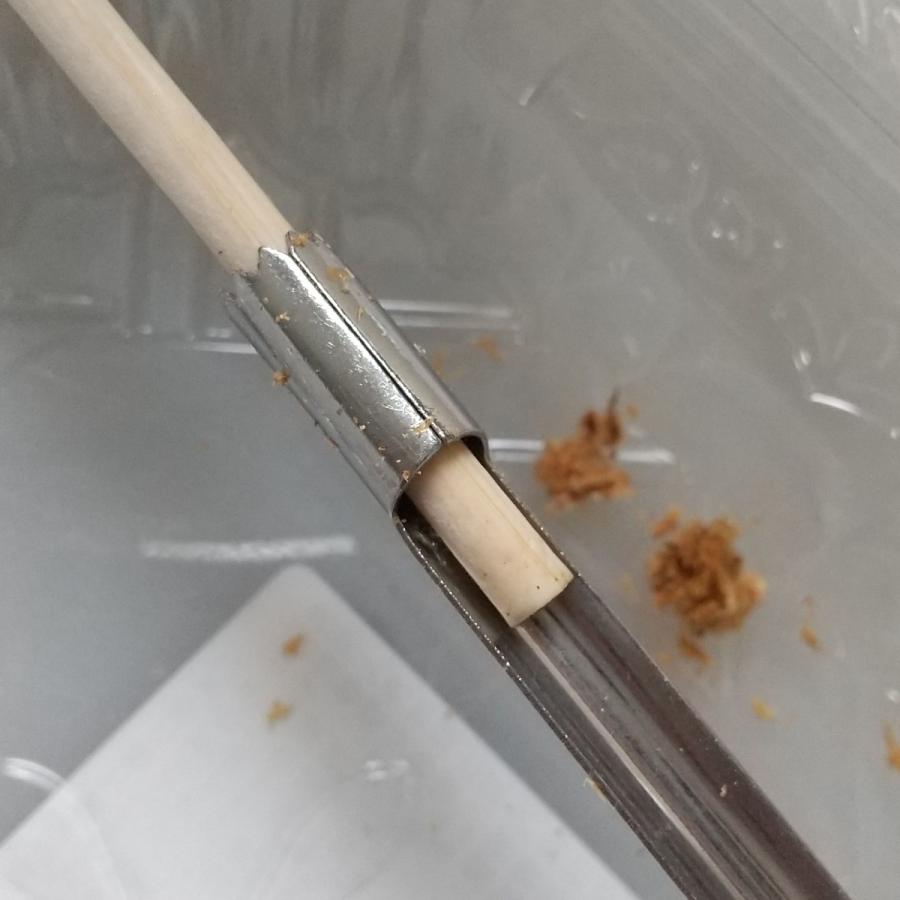 幼虫投入穴空け器 極小 菌糸瓶作成時に 菌床ブロックから菌糸瓶手詰め