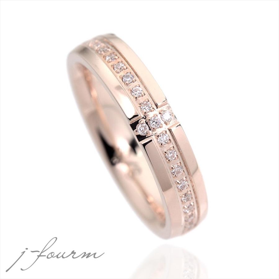 指輪 刻印 レディース シンプル リング キュービックジルコニア