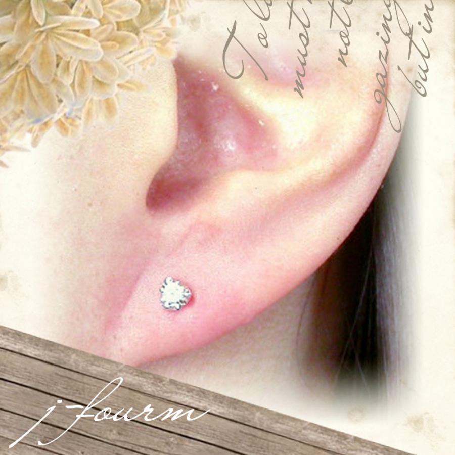 K14 ホワイトゴールド ピアス ダイヤモンド レディース メンズ ピアス シンプル 男性 女性 ペア にも 大きいサイズ 可愛い おしゃれ J Fourm 通販 Yahoo ショッピング