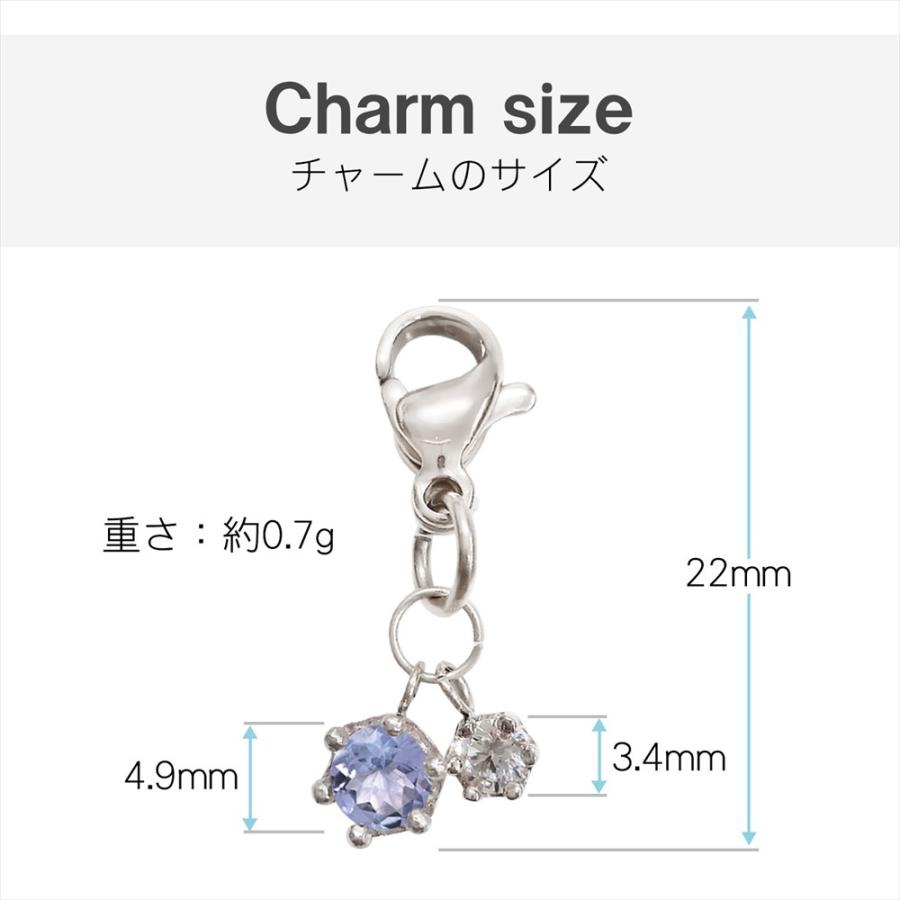 タンザナイト マスク チャーム ピンクゴールド ステンレス パーツ