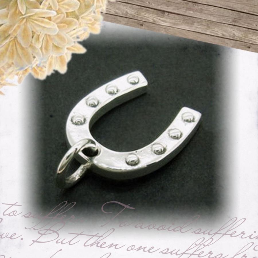 シルバー925 ホースシュー 馬蹄 レディース メンズ 蹄鉄 ネックレス