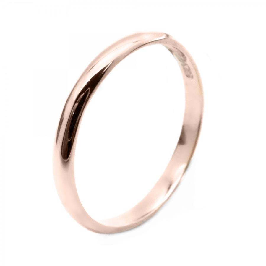 刻印 リング ピンク シルバー レディース メンズ 925 指輪 送料 無料 2mm 甲丸 ピンクゴールド 名入れ リング シンプル 男性 女性 ペア にも 大きいサイズ 1号
