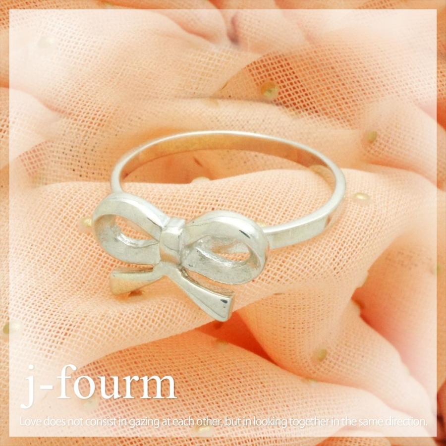 シルバー925 リング シルバー レディース メンズ スリム 指輪 リボン