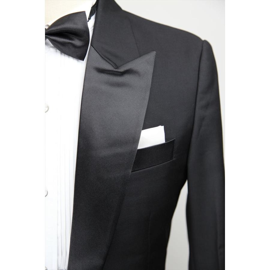 ★美品★ SOVEREIGN タキシード ピークドラペル グルカパンツ 黒 WEB限定/OUTLET】【CLASSICO TAPERED】【年間】2釦ピークド