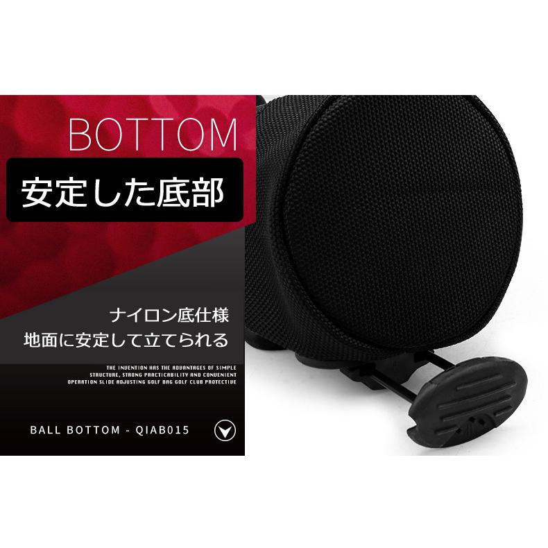 スタンド式クラブケース セルフスタンド ゴルフ収納バッグ ワンタッチ