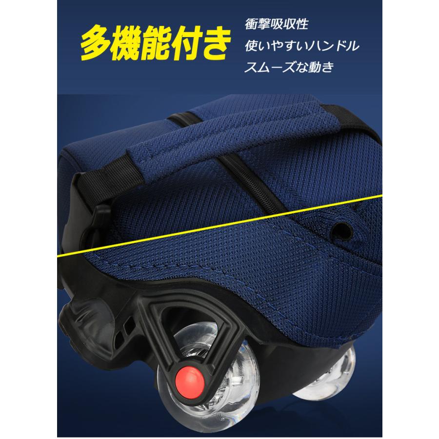 ゴルフキャディバッグ スポーツゴルフバッグ PGM 静音キャスター