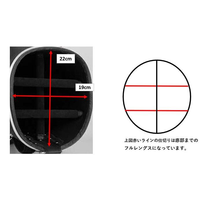 キャディバッグ PGM ゴルフバッグ フルレングスセパレーター 118gcc10
