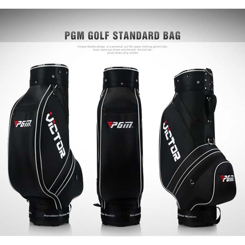 最終価格　PGM ゴルフ キャディバッグ 新品 爆買 キャディバッグ 4輪キャスター ポータブルゴルフバッグ PGM