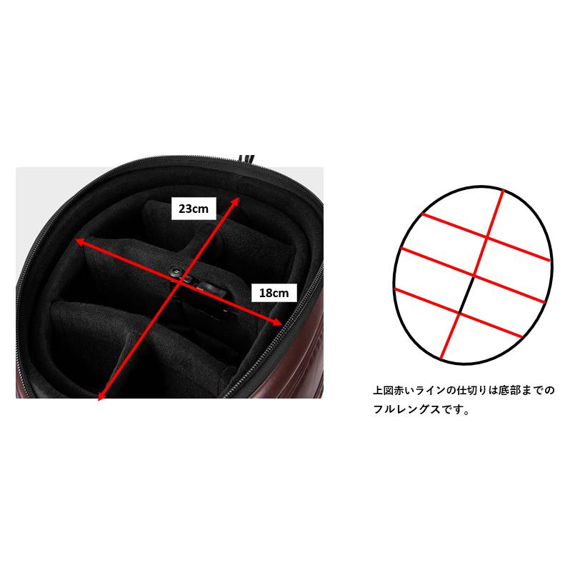 キャディバッグ 2輪キャスター ポータブルゴルフバッグ PGM メンズ