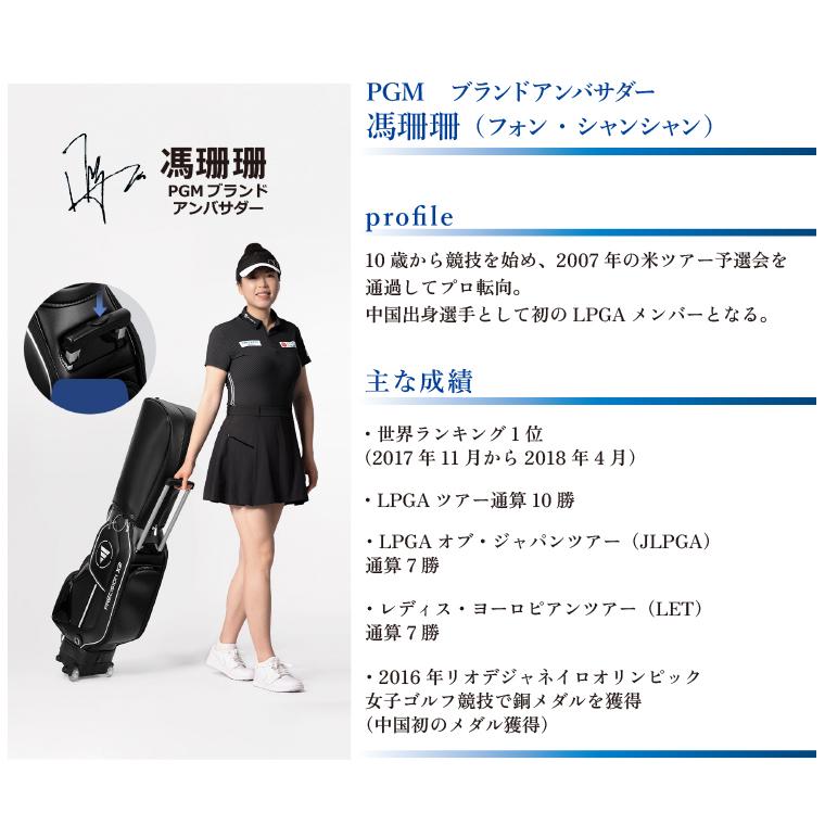 ゴルフキャディバッグ キャスター付き ゴルフバッグ 防水 PU素材 8分割