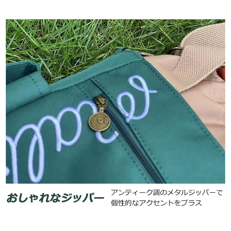 バーディーティー ゴルフ用ラウンドバッグ (グリーンカラー) ゴルフトートバッグ ゴルフバッグ ラウンドバッグ カートバッグ 全3色