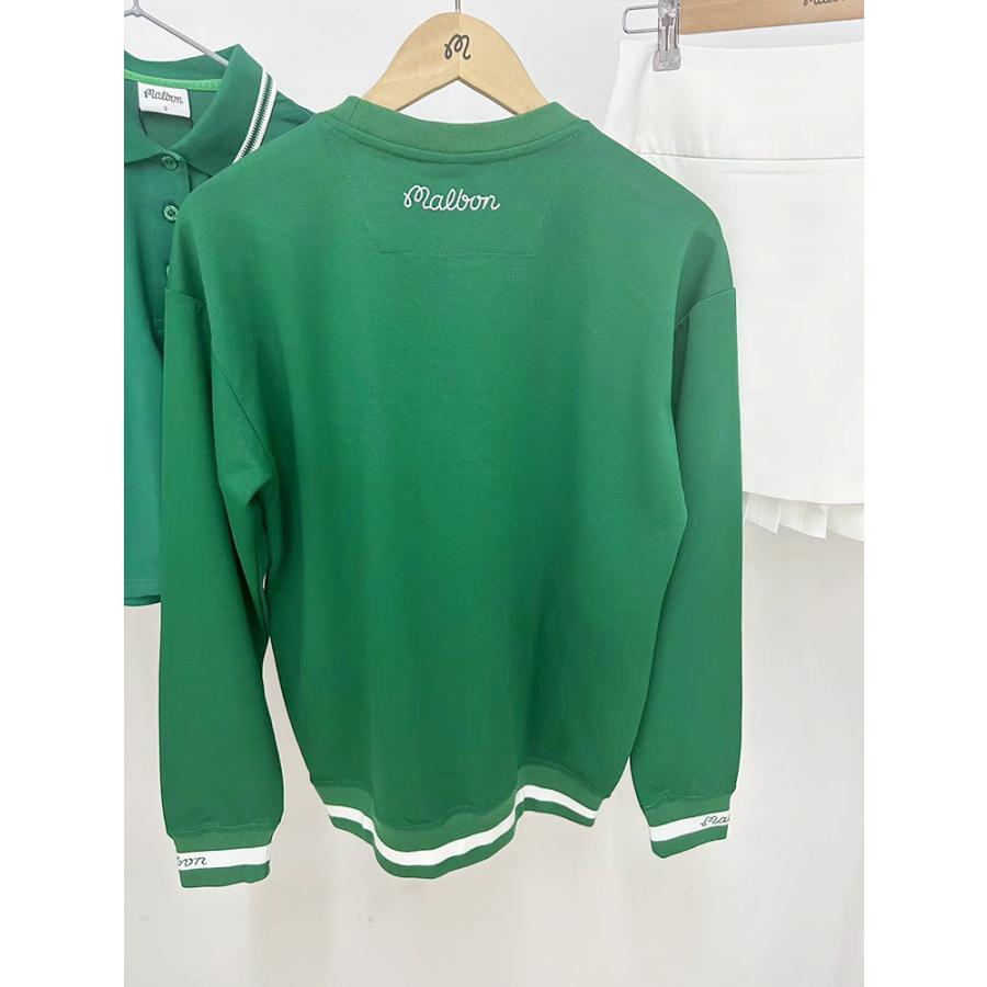 ポイント14倍UP!】 長袖クルーネック ゴルフウェア メンズ スウェット