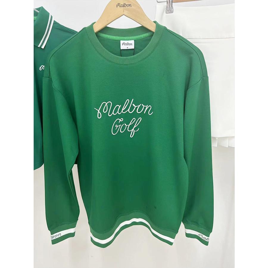 ポイント14倍UP!】 長袖クルーネック ゴルフウェア メンズ スウェット