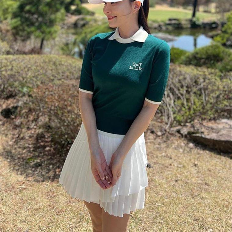 レディース ゴルフスカート プリーツ ミニ丈 ポーチ付き ポイント14倍UP!】 ゴルフスカート ゴルフウェア ミニスカート