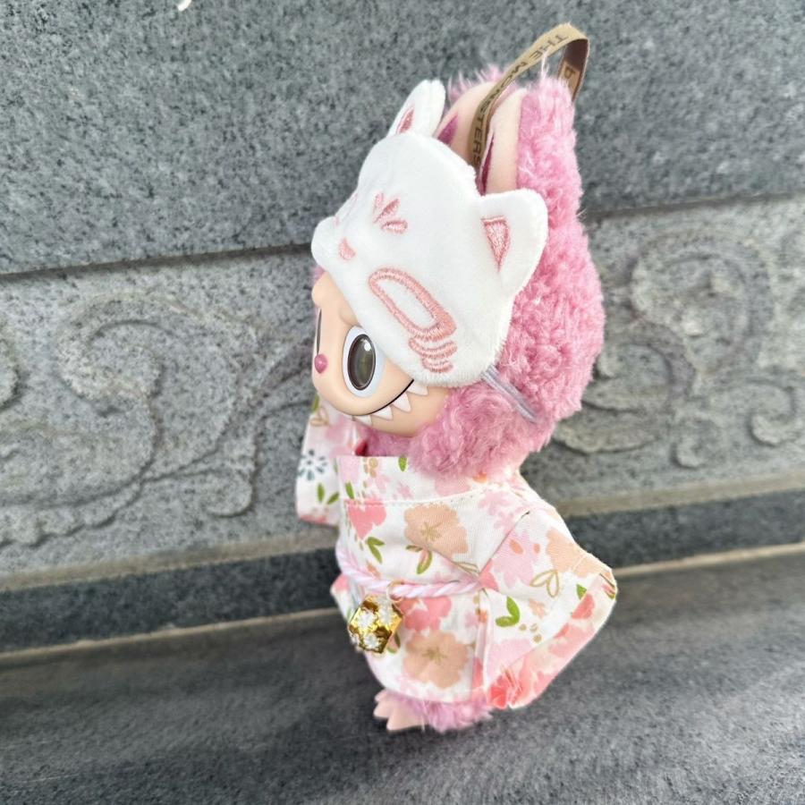 ぬいぐるみ用服 Labubu服 ラブブ服 着物 ぬいぐるみ用 ぬい撮り 和服