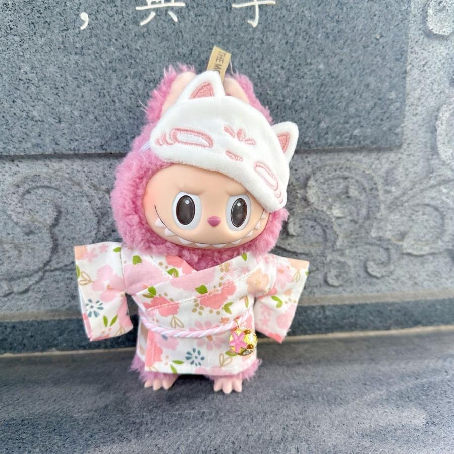 ぬいぐるみ用服 Labubu服 ラブブ服 着物 ぬいぐるみ用 ぬい撮り 和服