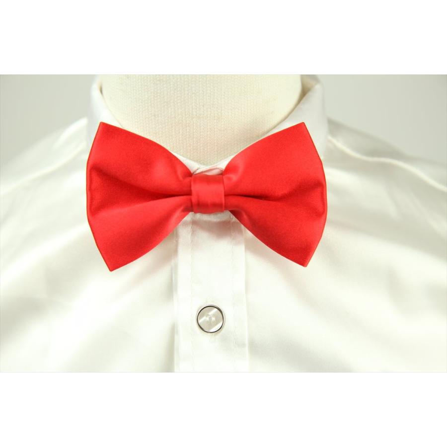 蝶ネクタイ キッズ 子供用 カラフル 赤 黄 青 ピンク 緑 紫 黒