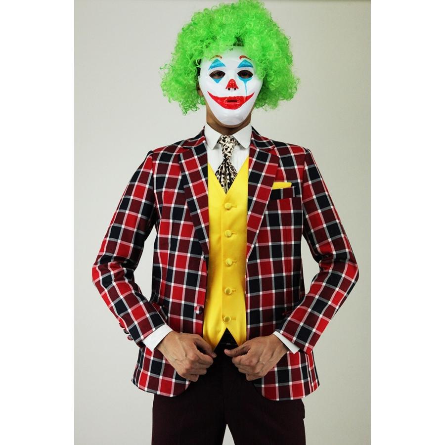 ジョーカー コスプレ 映画 JOKER 赤 コスチューム ピエロ ハロウィン