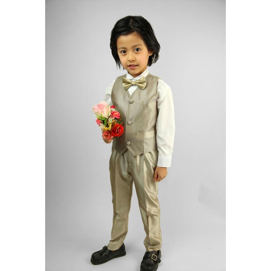 最終処分】子供ベスト パンツ 蝶タイ 3点セット 子供服 キッズ