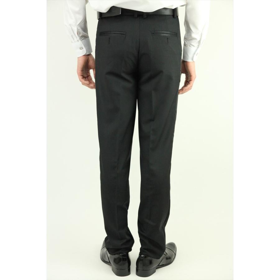 パンツ 側章付き ノータック ブラック 黒 フォーマル用 パンツのみ : J