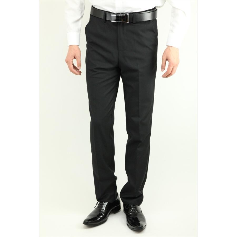 パンツ 側章付き ノータック ブラック 黒 フォーマル用 パンツのみ : J