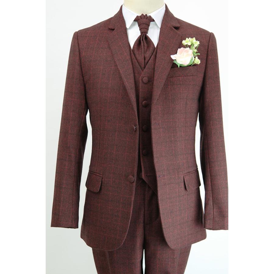 セレモニースーツ 4点セット メンズ タキシード 結婚式 海外 披露宴