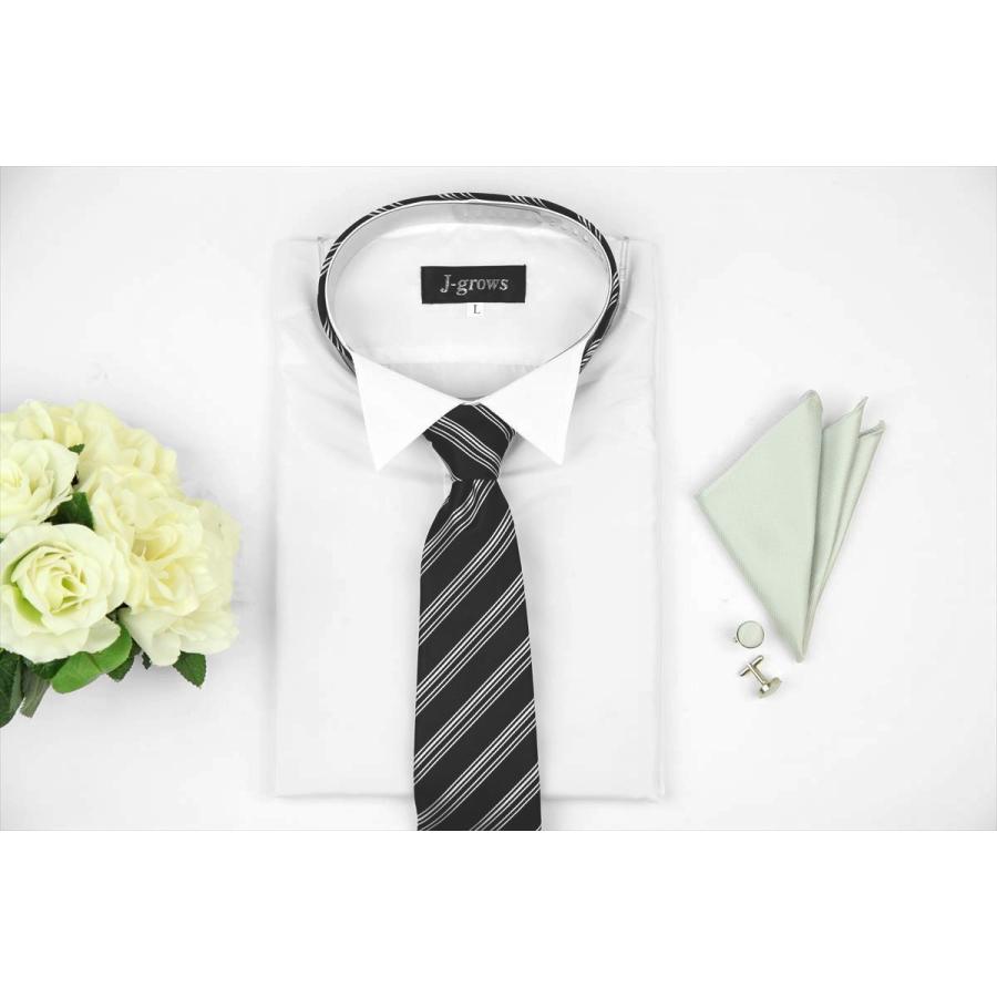 ウィングカラーシャツ 白 カフスボタン対応可 モーニング用 結婚式