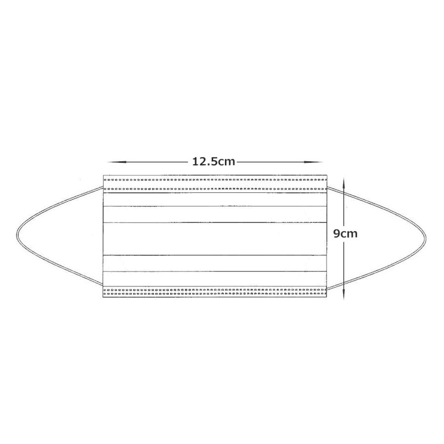 不織布マスク 50枚 子供サイズ 3層構造 使い捨て オメガ式 43cmsk01 |  | 11