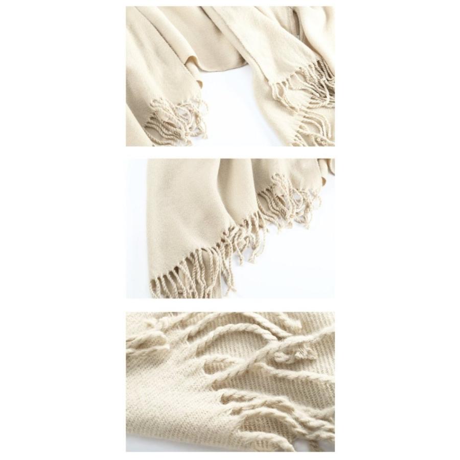 ストール ショール ボレロ 大判 スリット 指穴付き マフラー ポンチョ